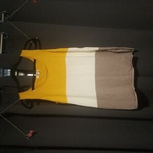 Andree striped tank top size large